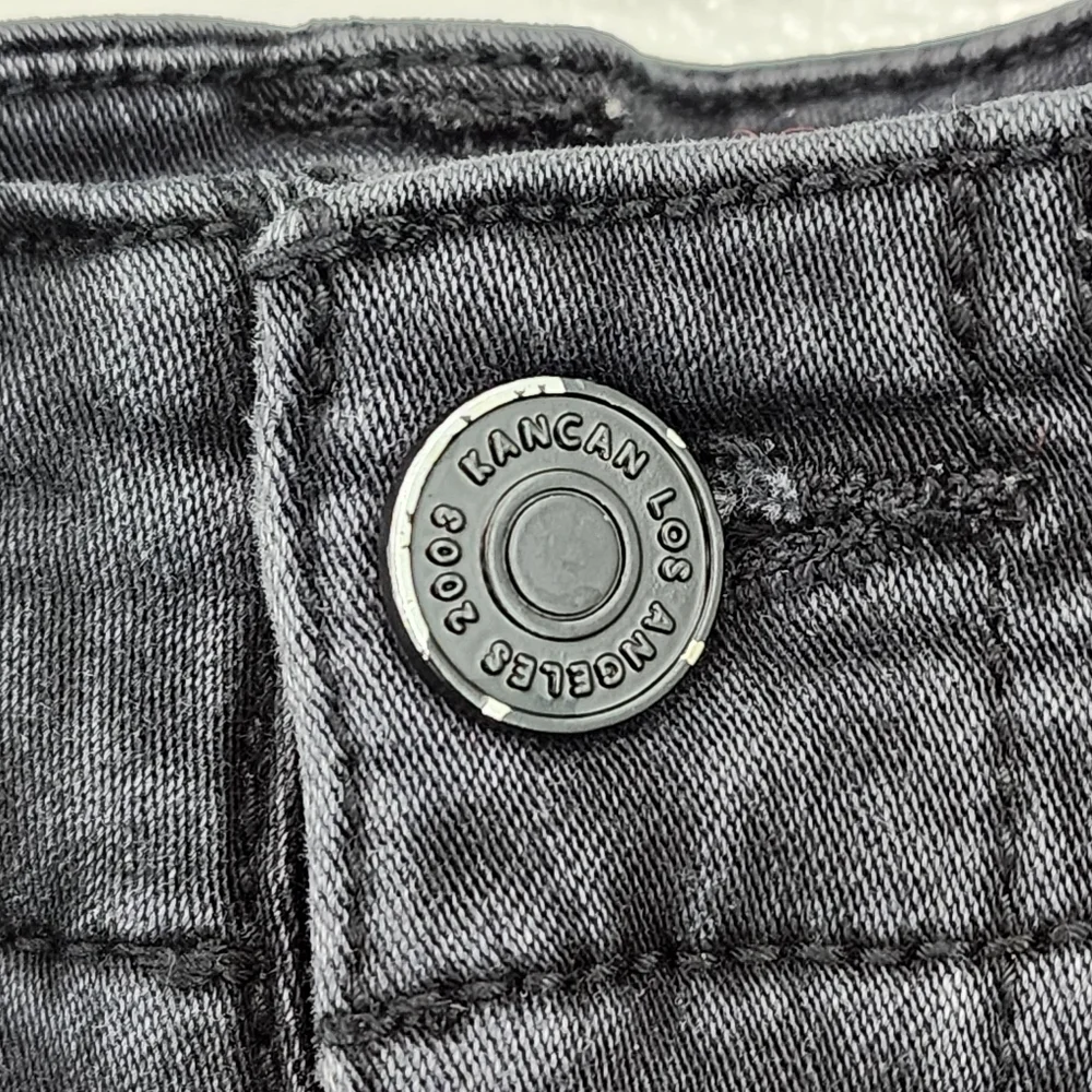 Kancan Women's Cotton Blend High Rise Flare Jeans - 30 - Picture 3 of 8